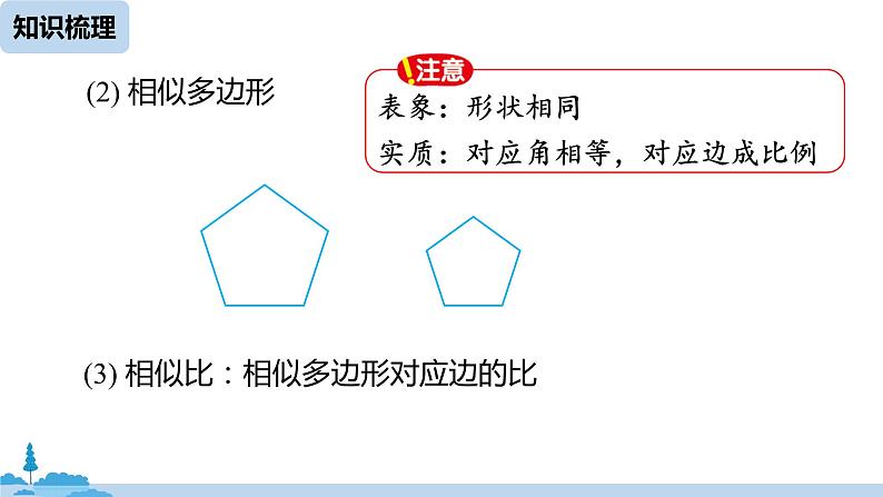 人教版九年级数学下册 第27章 相似小结 课时1（PPT课件）08