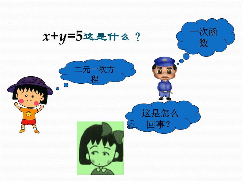 八年级上册数学课件《二元一次方程与一次函数》(1)_北师大版第2页