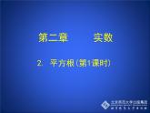 八年级上册数学课件《平方根》   (1)_北师大版