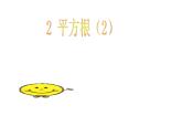 八年级上册数学课件《平方根》   (3)_北师大版