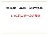 八年级上册数学课件《认识二元一次方程组》(9)_北师大版