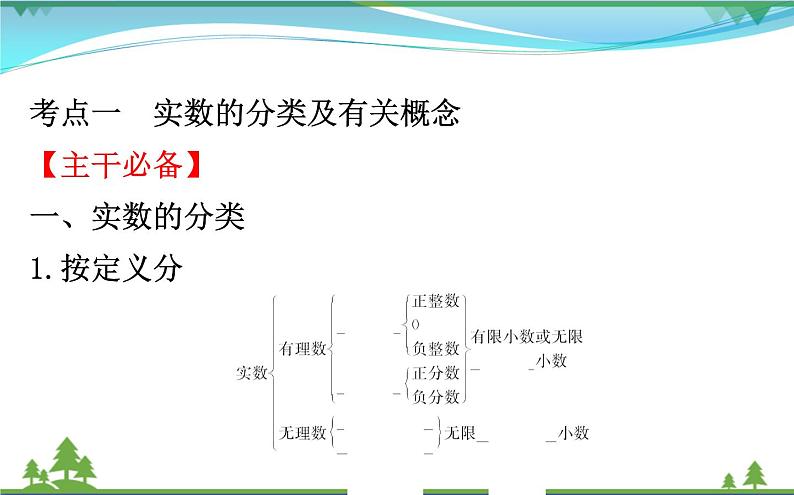 中考数学全程复习方略  第1讲  实数  课件03