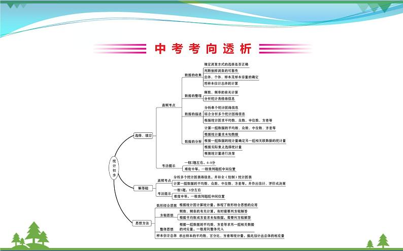 中考数学全程复习方略  第28讲  统计初步  课件02