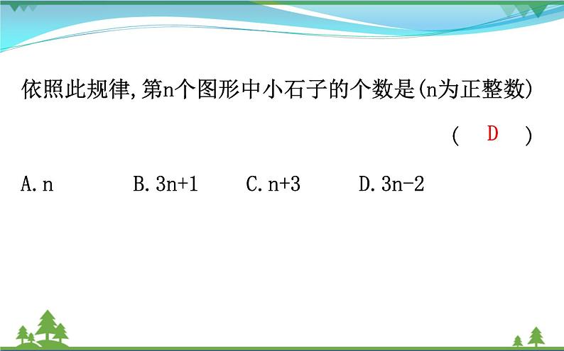 中考数学全程复习方略  重点题型训练一  有关代数式的规律探索  课件03