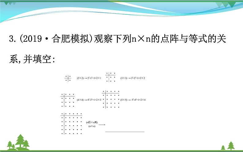 中考数学全程复习方略  重点题型训练一  有关代数式的规律探索  课件06