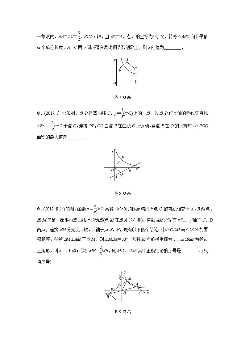 中考冲刺集训-反比例函数测试题(含解析)第3页