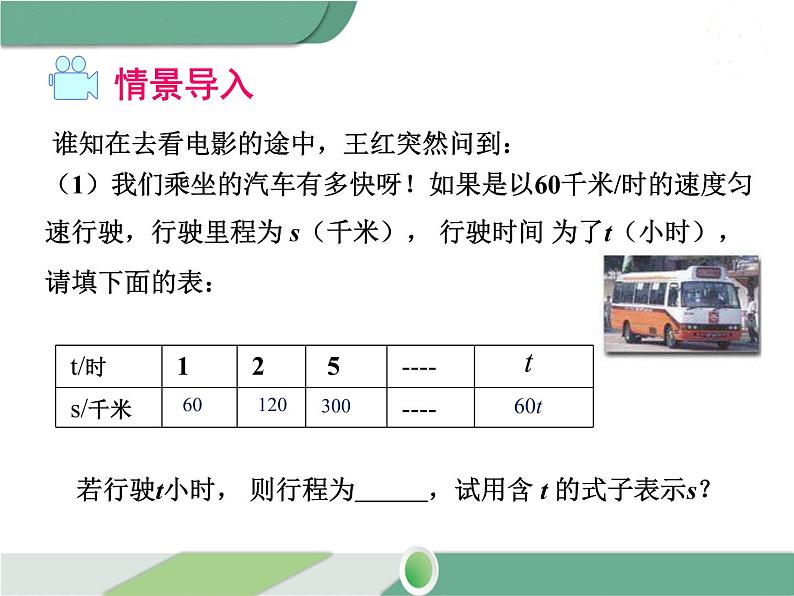 八年级下册数学：第19章 一次函数19.1.1 第1课时 常量与变量 ppt课件第3页