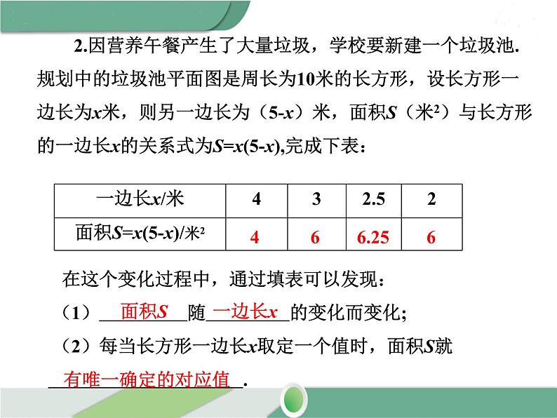 八年级下册数学：第19章 一次函数19.1.1 第2课时 函数 ppt课件第4页