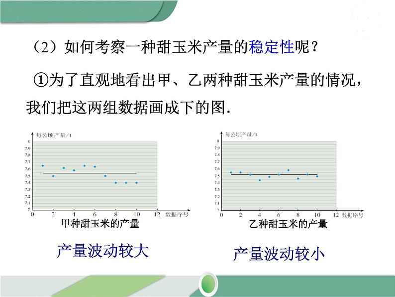 八年级下册数学：第20章 数据的分析20.2 第1课时 方差 ppt课件08