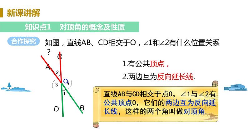 北师大版七年级数学下册 2.1.1 对顶角、余角和补角（PPT课件+教案）05