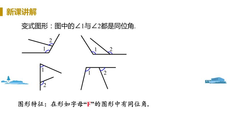 北师大版七年级数学下册 2.2.1  利用同位角判定两直线平行（PPT课件+教案）05
