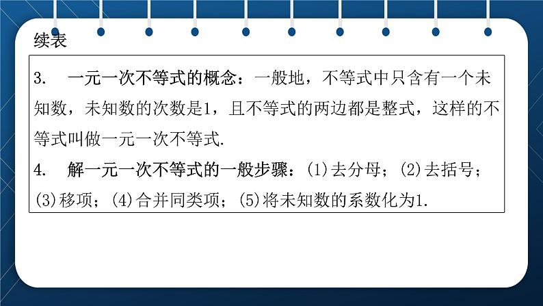 人教版2021中考数学总复习  第8讲  不等式(组)及其应用第三章函数 精品课件PPT03