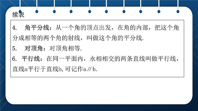 人教版2021中考数学总复习  第14讲  线段与角、相交线与平行线 精品课件PPT04