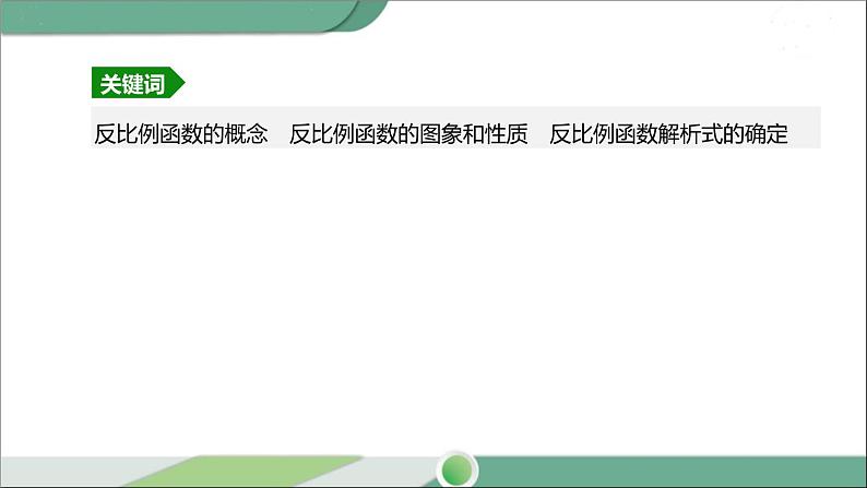 人教版中考数学第一轮考点过关：第三单元函数课时13反比例函数及其应用 PPT03