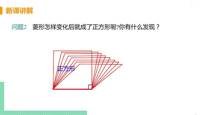 八年级下册数学人教版第十八章 平行四边形18.2 特殊的平行四边形18.2.3 正方形第6页