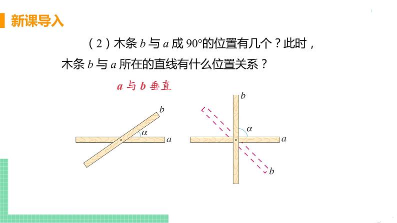 七年级下册数学人教版第五章 相交线与平行线5.1 相交线5.1.2 垂线课时1 垂线 课件06