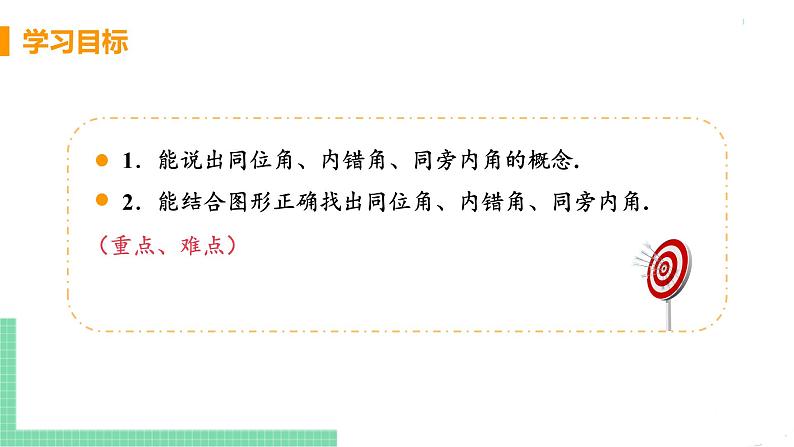 七年级下册数学人教版第五章 相交线与平行线5.1 相交线5.1.3 同位角、内错角、同旁内角 课件03