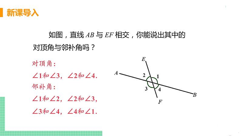 七年级下册数学人教版第五章 相交线与平行线5.1 相交线5.1.3 同位角、内错角、同旁内角 课件04