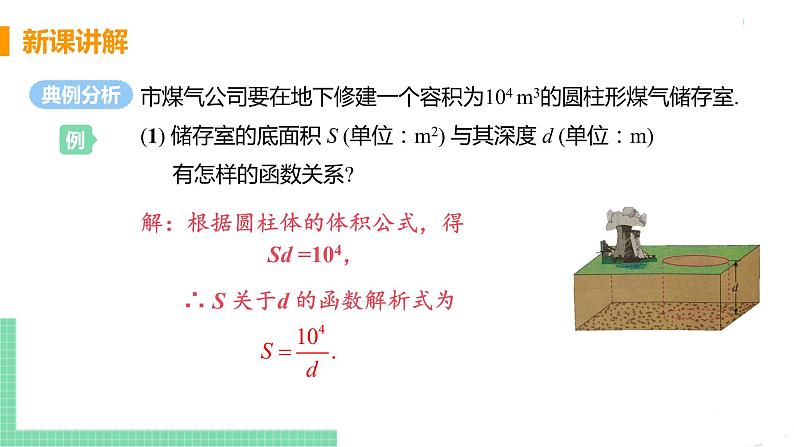 九年级数学下册人教版第二十六章 反比例函数 26.2 实际问题与反比例函数 课时1 反比例函数在实际问题中的应用第8页