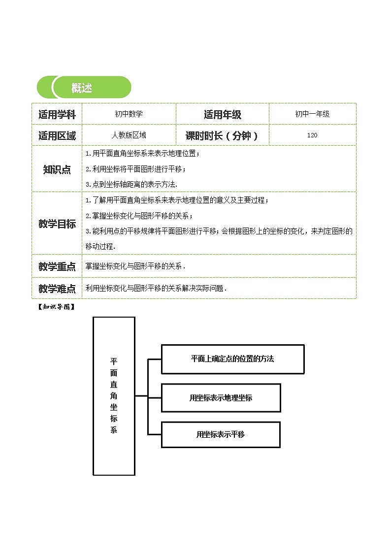 第08讲 坐标方法的简单应用-同步教学案（学生版+教师版）（教育机构专用） (2份打包)02