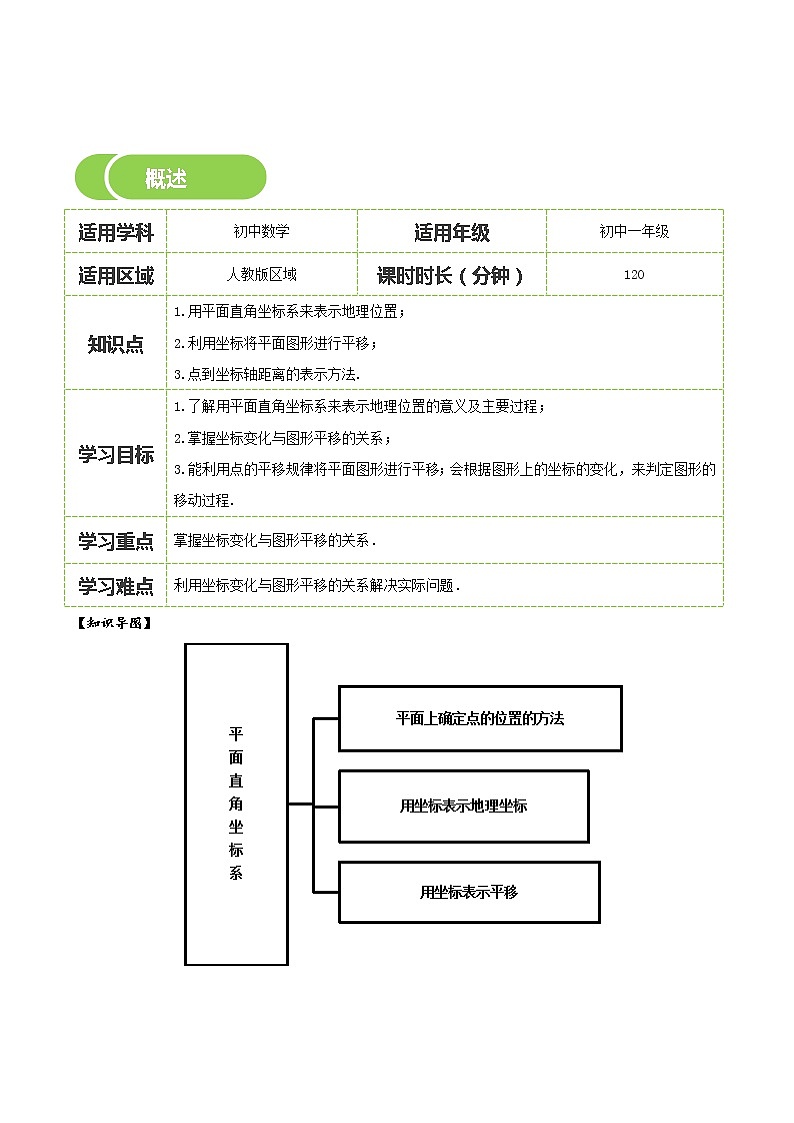 第08讲 坐标方法的简单应用-同步教学案（学生版+教师版）（教育机构专用） (2份打包)02
