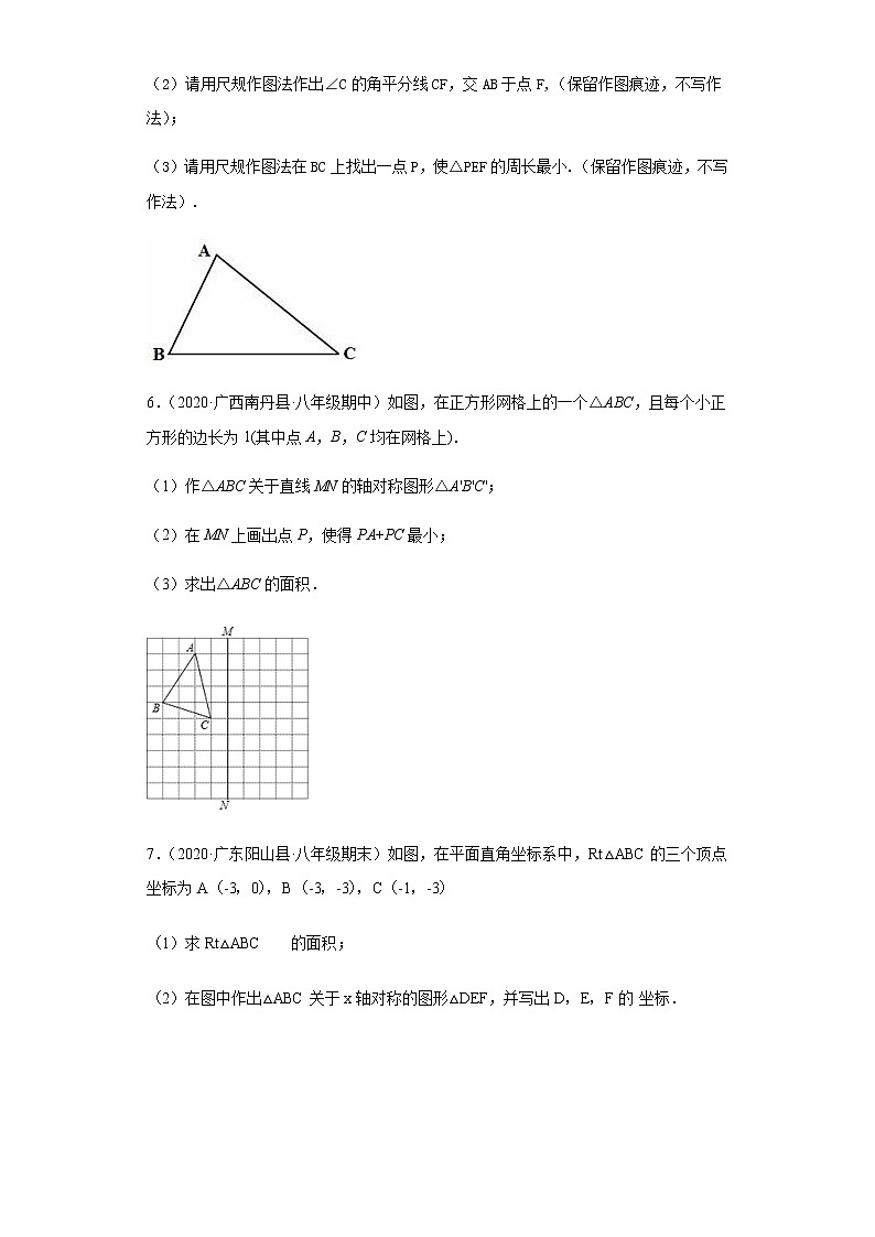 作图题专训-2021年中考数学一轮复习基础夯实（安徽专用）03