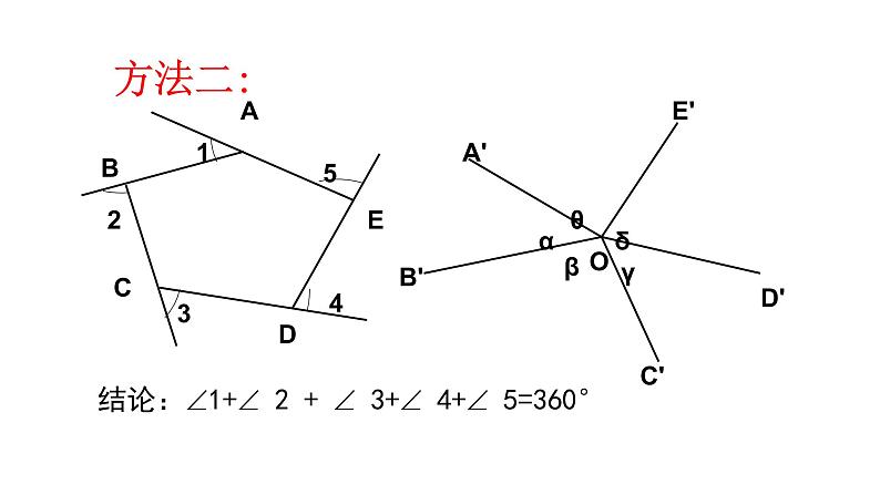 八年级数学下册北师大6.4 多边形的内角和与外角和第2课时外角和18张PPT05
