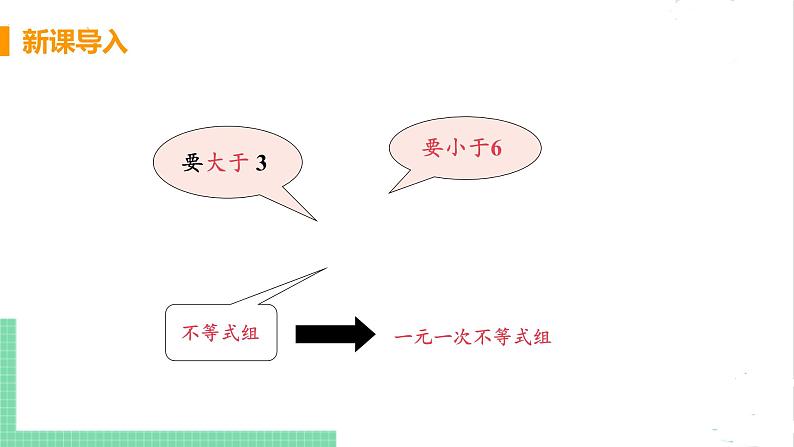 八年级数学北师大版下册 第二章 一元一次不等式与一元一次不等式组 6 一元一次不等式组 课时1 一元一次不等式组及其解法 课件04