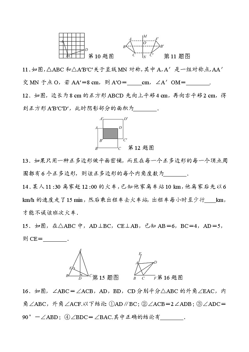2021年华师大版七年级下册数学 期末测试试卷1203