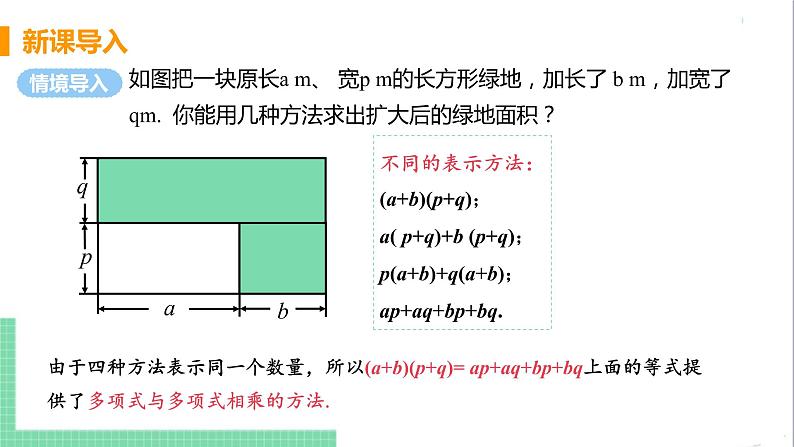 八年级数学人教版上册 第十四章 整式的乘法与因式分解 14.1 整式的乘法 14.1.4 整式的乘法 课时3 多项式与多项式相乘 课件04