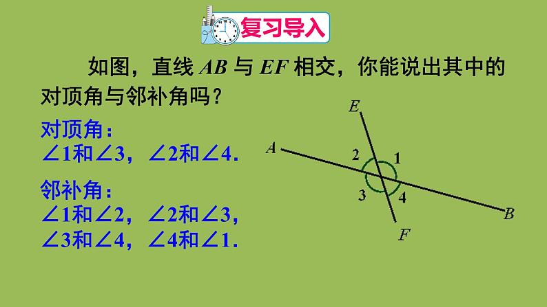 人教版七年级数学下册 第五章 相交线与平行线  5.1.3 同位角、内错角、同旁内角 课件02