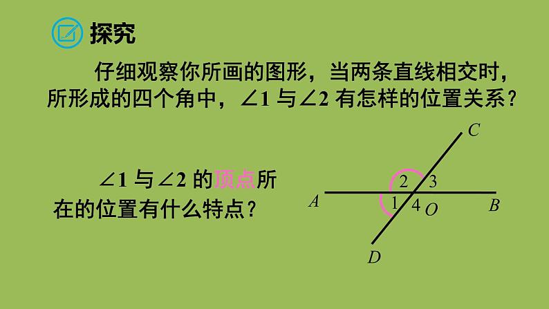 人教版七年级数学下册 第五章 相交线与平行线 5.1.1 相交线 课件06