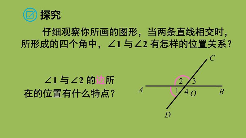 人教版七年级数学下册 第五章 相交线与平行线 5.1.1 相交线 课件07