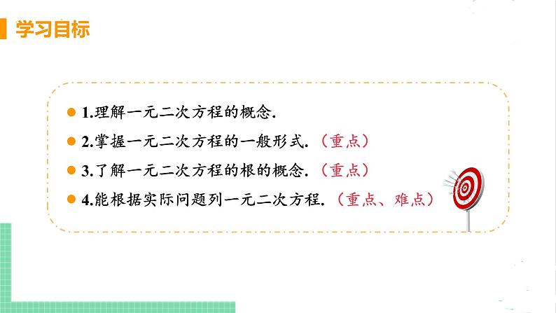 2.1认识一元二次方程 2.1.1  一元二次方程 课件PPT03