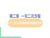 2.5一元二次方程的根与系数的关系 课件PPT