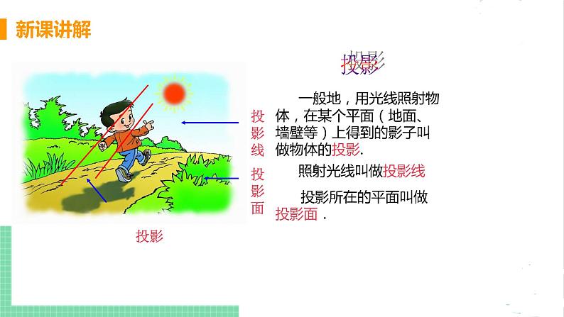 5.1 投影 5.1.1投影与中心投影 课件PPT08