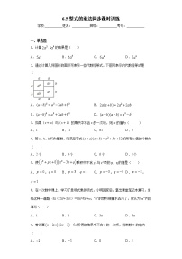 鲁教版 (五四制)六年级下册第六章 整式的乘除5 整式的乘法精品课时作业