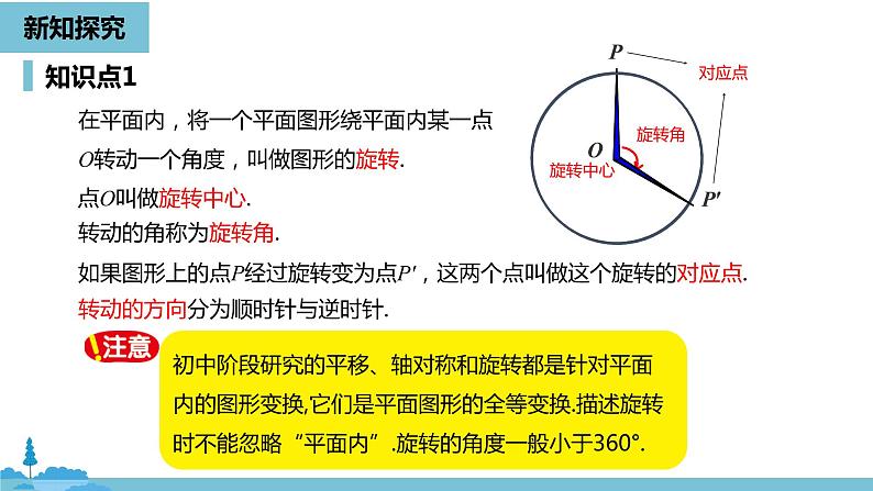 数学人教九（上）第23章旋转 23.1图形的旋转课时1 课件06