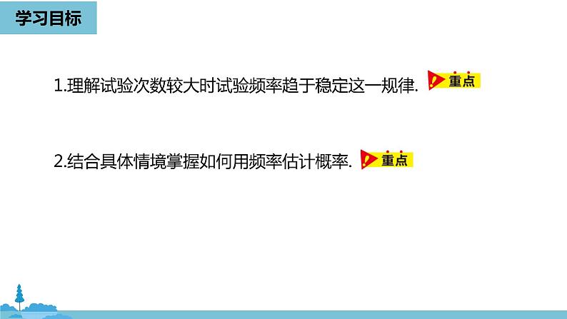 数学人教九（上）第25章概率初步 25.3用频率估计概率课时1 课件03