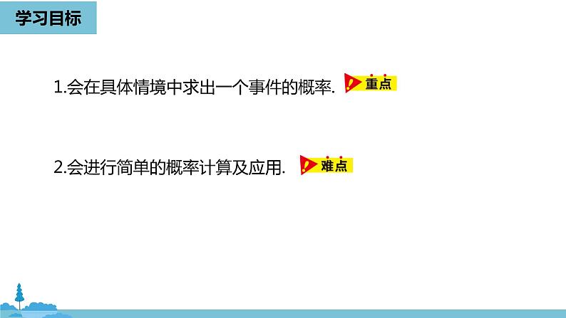 数学人教九（上）第25章概率初步 25.1随机事件与概率课时3 课件03