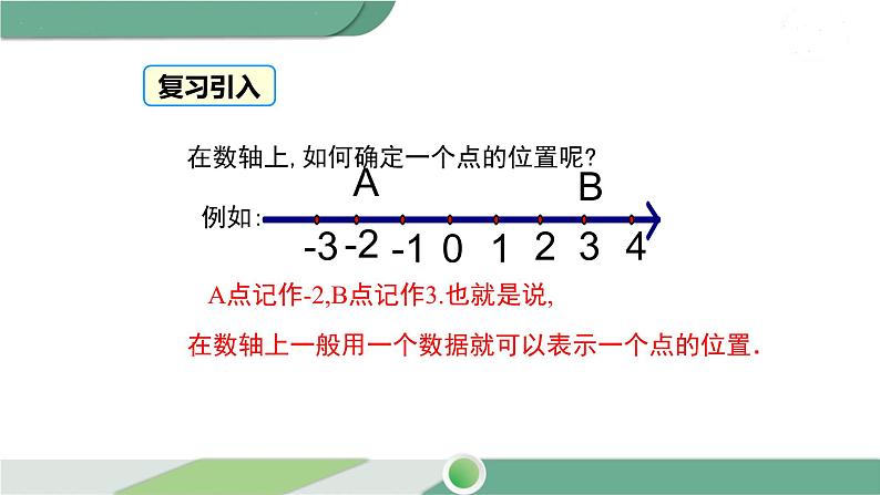 华师大版八年级数学下册 17.2.1 平面直角坐标系第3页