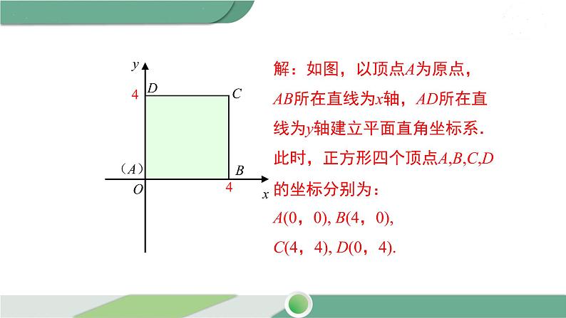 湘教版数学八年级下册 3.2 简单图形的坐标表示 课件PPT05