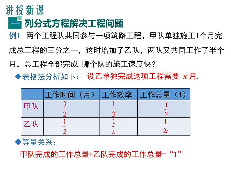 5.4分式方程（3）分式方程的应用-北师大版八年级数学下册课件（共31张ppt）05