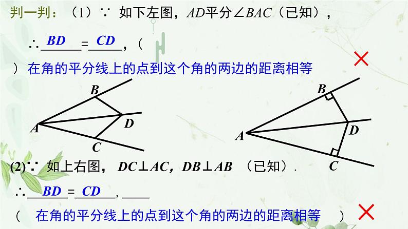 1.4角平分线 第1课时-北师大版八年级数学下册课件(共22张PPT)07