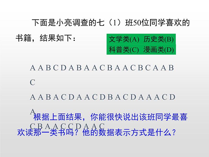 湘教版八年级数学下册 5.1 频数与频率（PPT课件）04