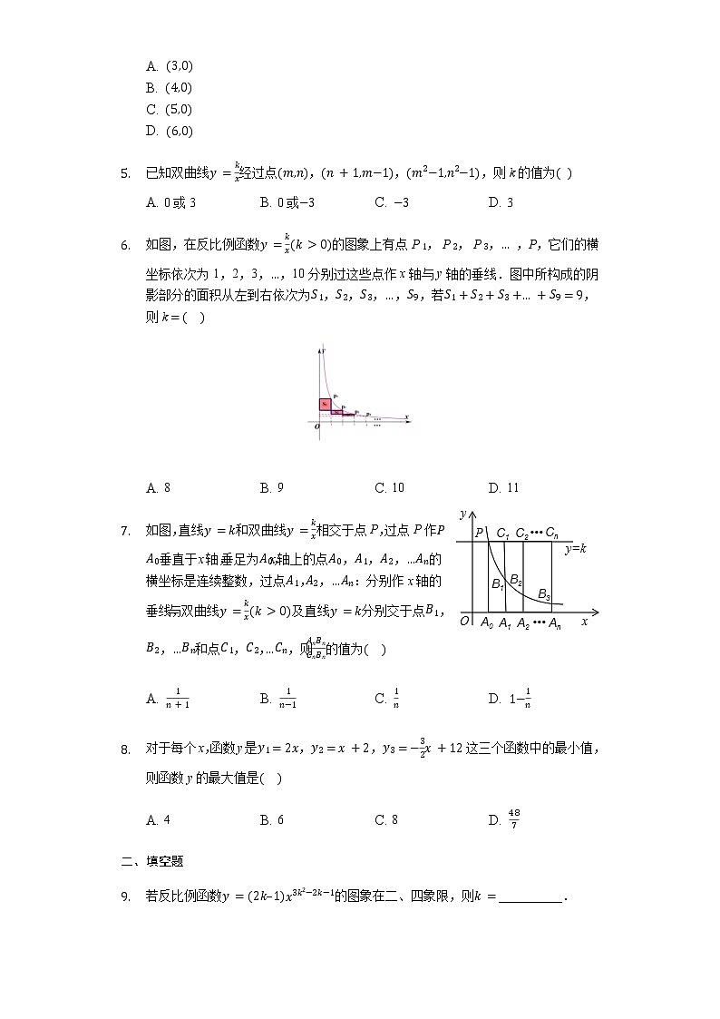 最新苏科版数学八年级下册第十一章《反比例函数》尖子生提优训练（3）（解析版）02