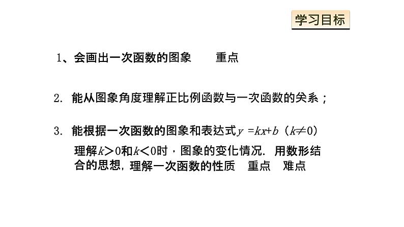 课件 2020—2021学年人教版数学八年级下册19.1.2一次函数的图象与性质102