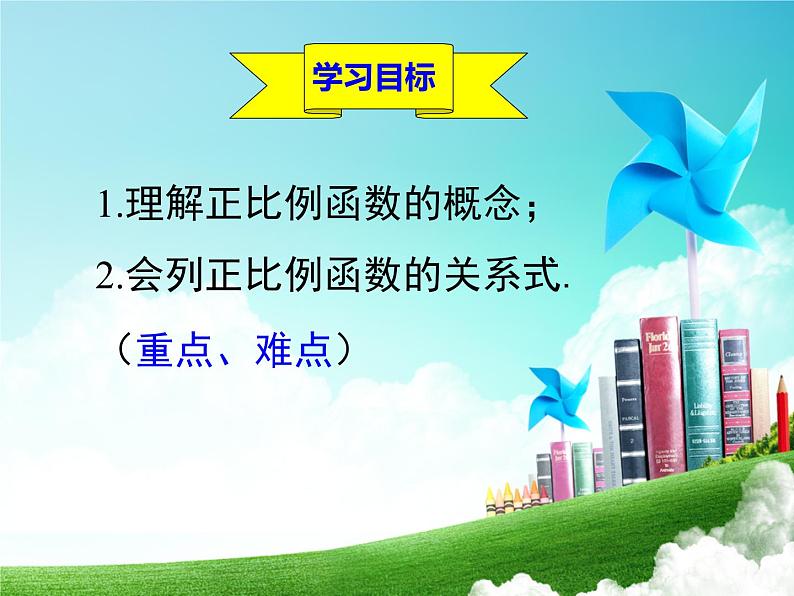 课件 2020-2021学年八年级数学人教版下册课件-19.2.1 正比例函数第2页