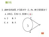 2020-2021学年北师大版九年级下册数学课件 第3章 3.7 切线长定理