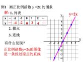课件 正比例函数的图像和性质